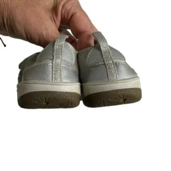 KEEN | Silver & Gray Toddler Waterproof Velcro Closure Sport Sandals Size 11 - Picture 9 of 9